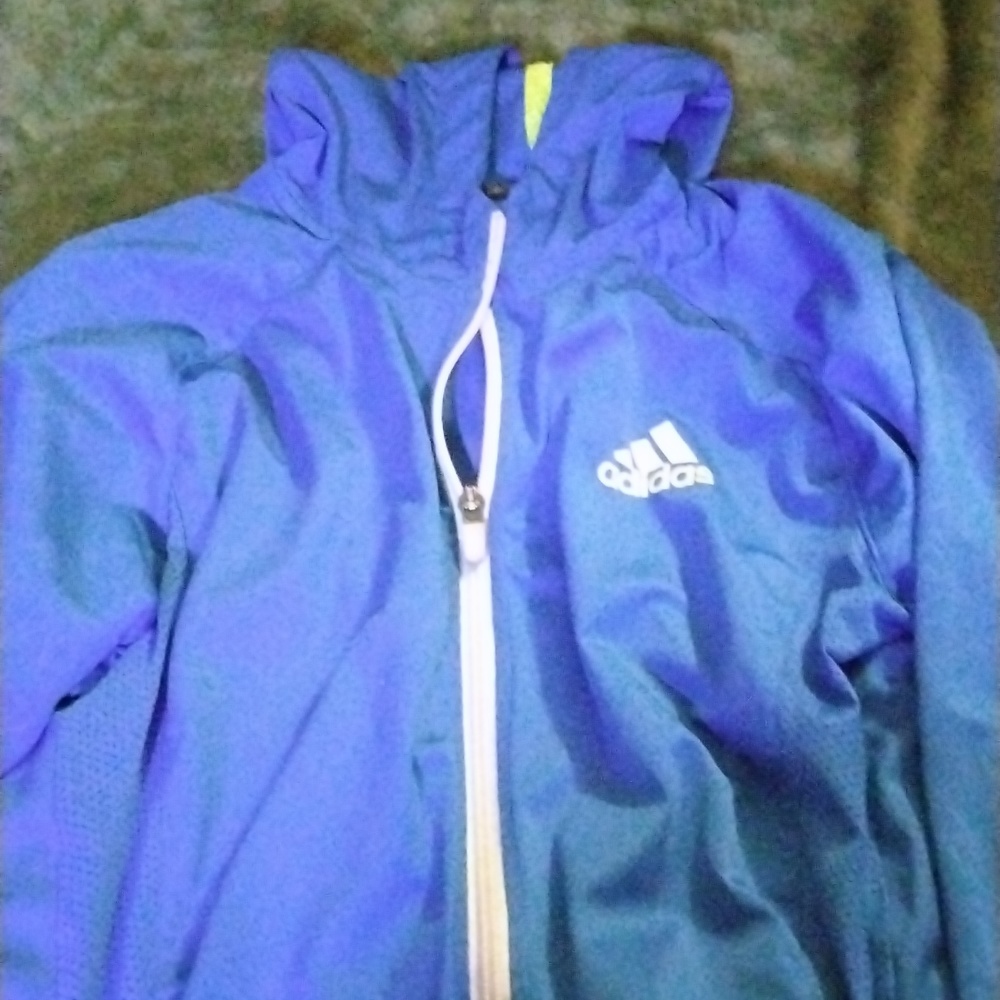 Medium, Blue, Adidas hoodie